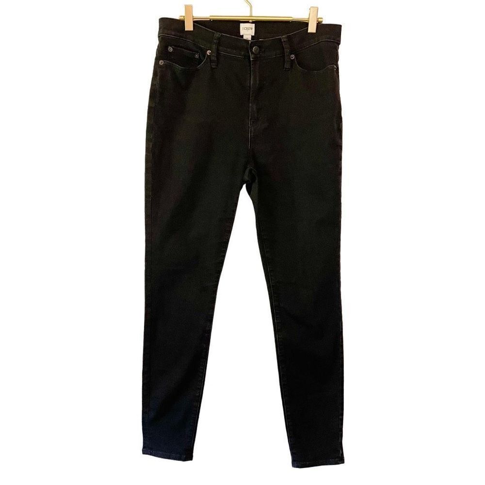 J. Crew Black High-Rise Skinny Jeans